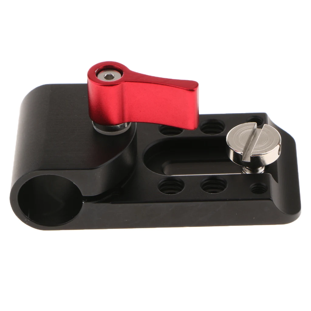

Porous Holder Rod Clamp Mount for 15mm Support System Follow Focus Rig