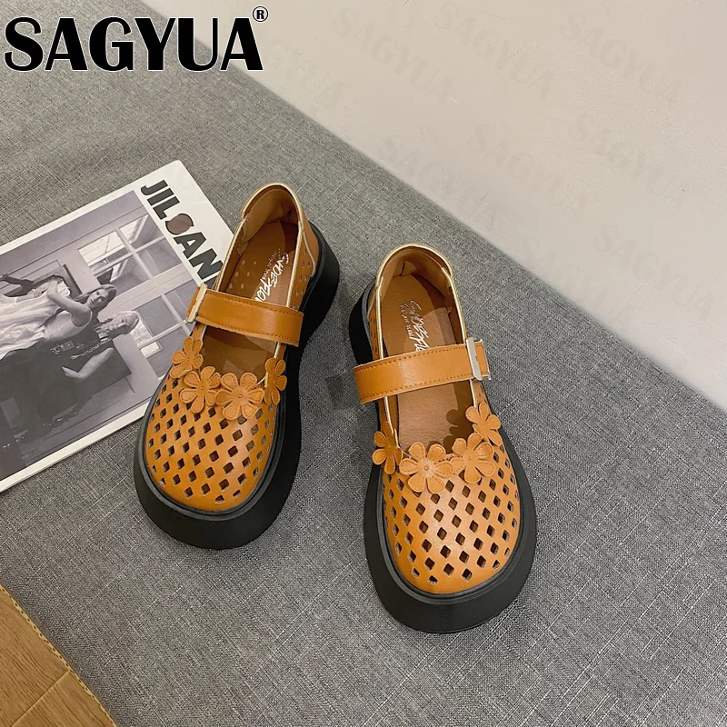 

Women Mary Jane Shoes Sandals 2021 Spring Autumn Mid Heels Casual Designer Fashion Dress Sweet Platform Round Toe Shoes Mujer