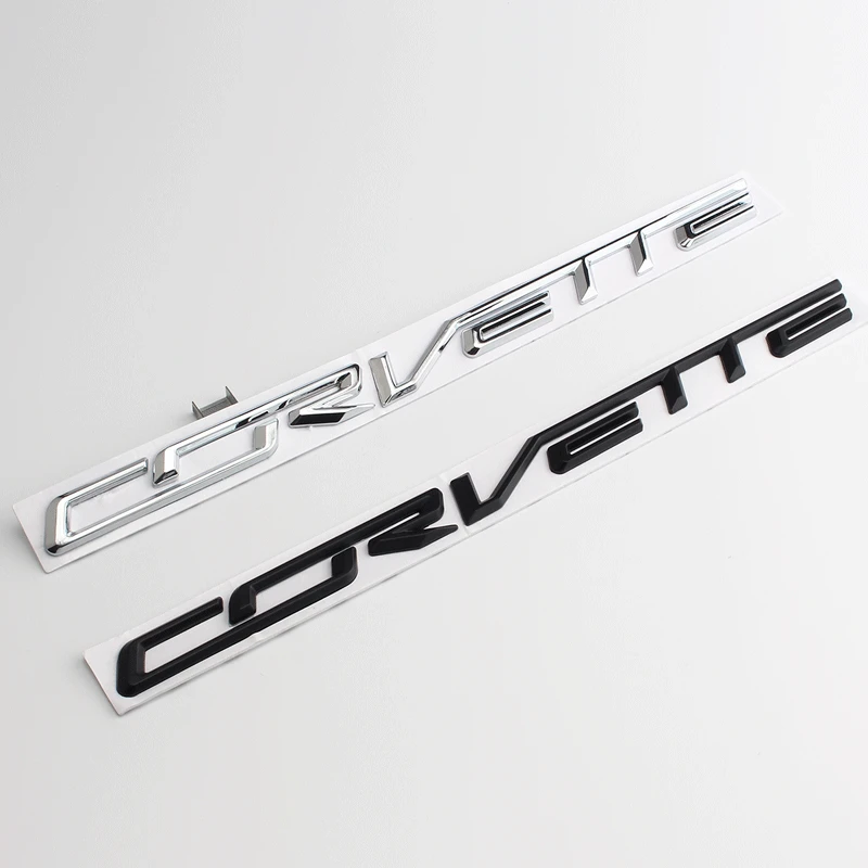 3d эмблема Corvette из металлического сплава для стайлинга автомобиля | Отзывы и видеообзор