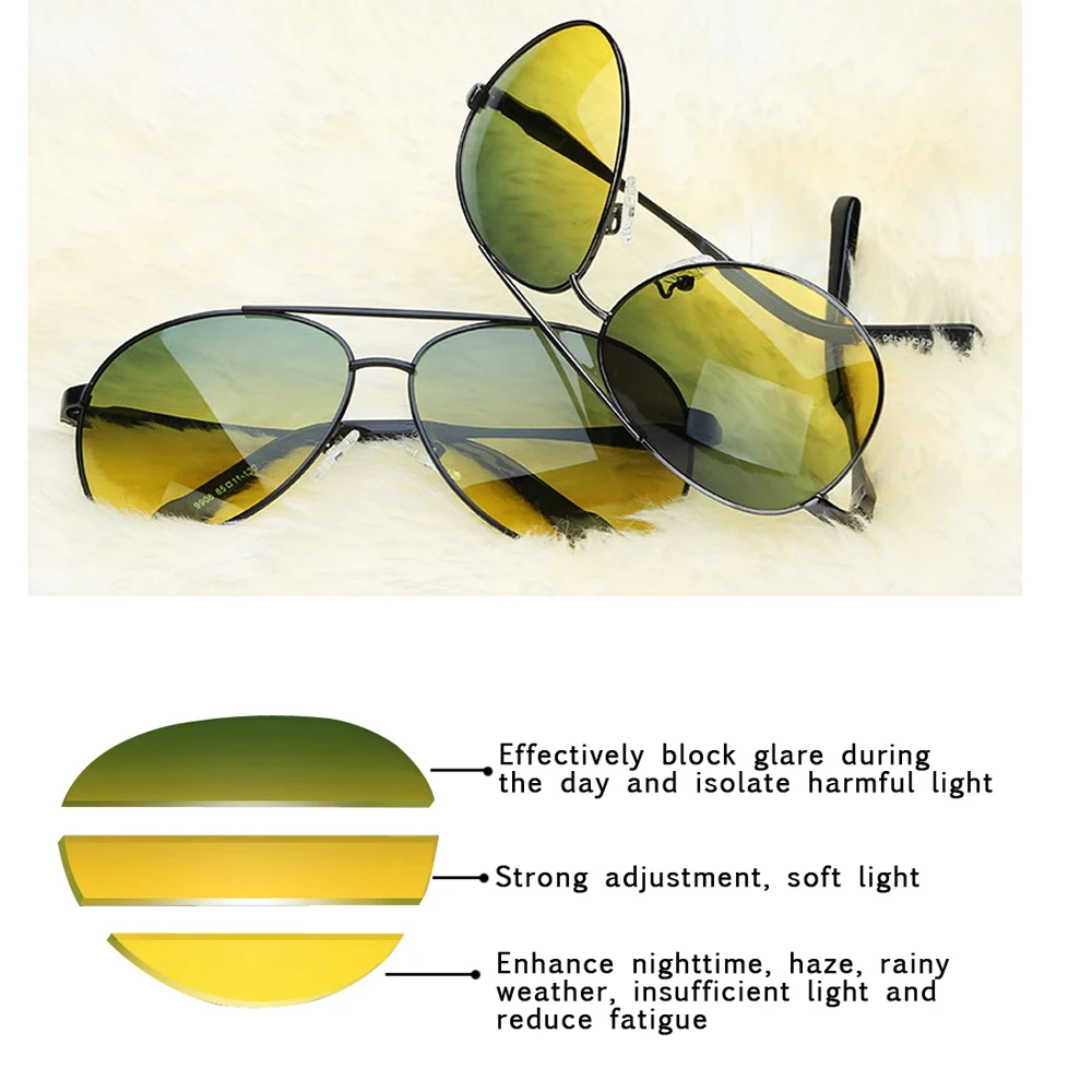 Антибликовые поляризационные солнцезащитные очки из медного сплава для