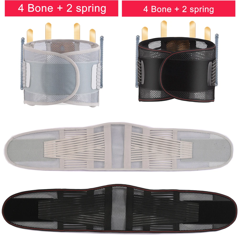 

Medical Bone Lumbar Disc Disease Support Belt Back Brace Posture Corrector Waist Protector Weight Loss Injury Muscle Compression