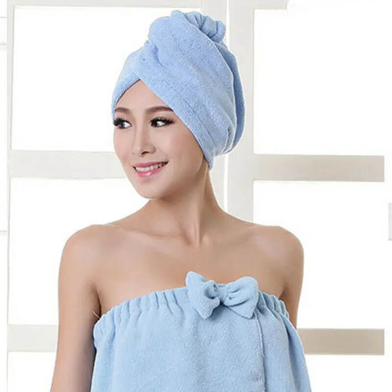 Быстросохнущее искусственное полотенце из микрофибры для ванной комнаты волос