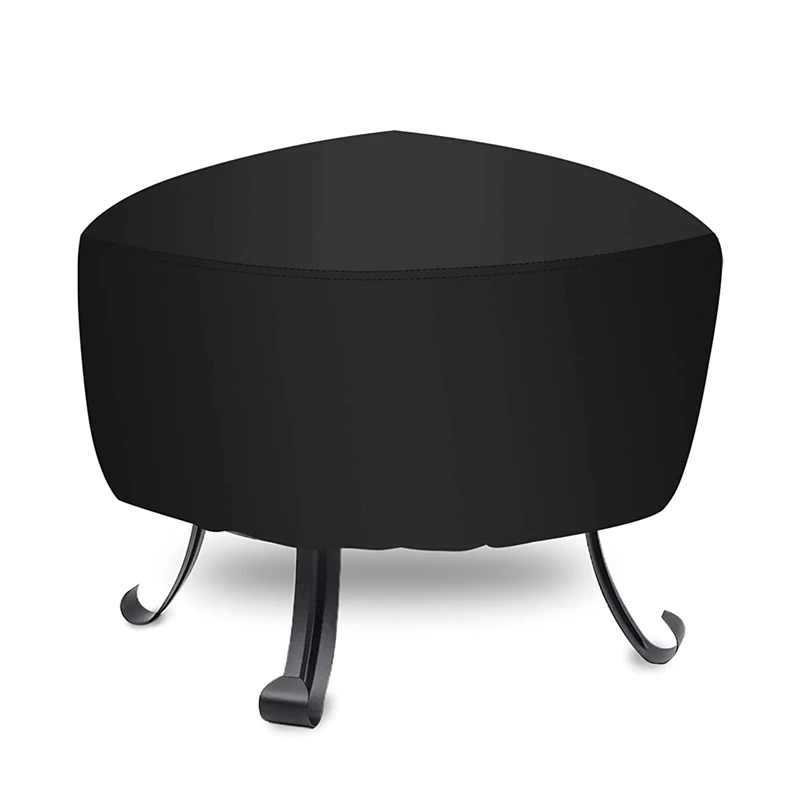 

Fire Pit Cover 48 Inch Round,Waterproof Cover For Fire Pit Round,Weather Resistant Fire Bowl Covers,With Drawstring