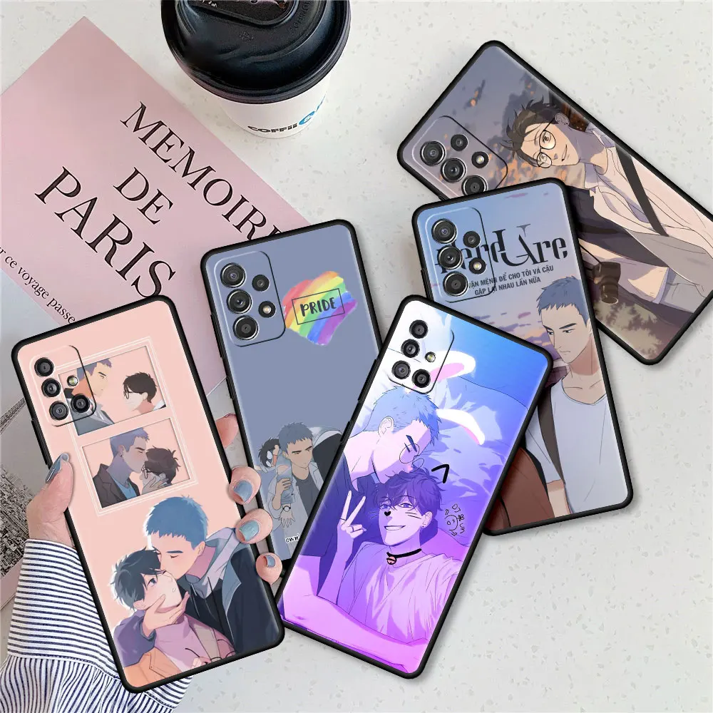 

Soft Case for Samsung A51 A12 A52 A21s A71 Phone Capa For Galaxy A32 A31 A02s A72 A11 A41 A22 A03s Cover Here U Are Anime