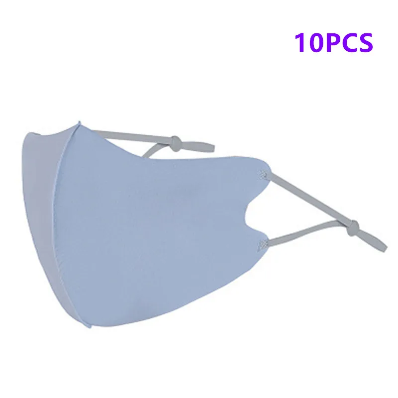 

10pcs Kids Face Mask Black Mouth Mask Reusable Mask Washable Mascarillas Face Shield Masque Facial Mask