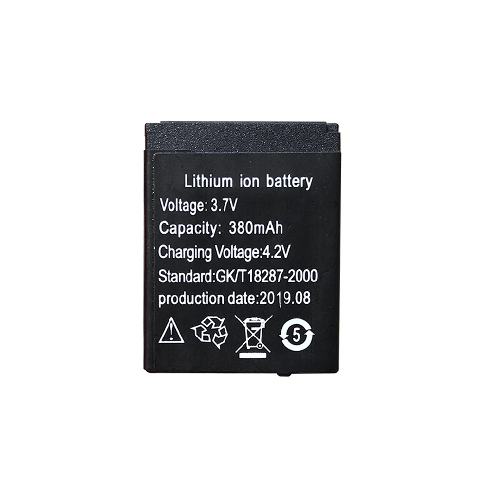 3,7 V Перезаряжаемые литий-ионный полимерный аккумулятор Батарея для смарт-часов HLX-S1 GJD DJ-09 AB-S1 M9 FYM-M9 JJY-S1 DZ09 QW09 W8 A1 V8 X6