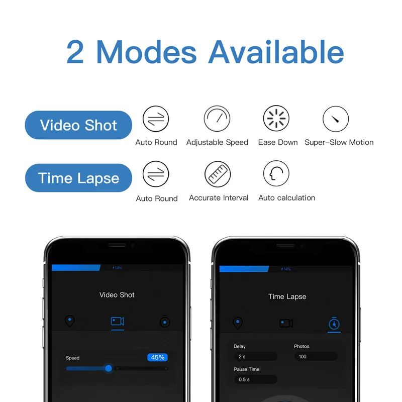 YC алюминиевая моторизованная камера слайдер App Bluetooth управление с двигателем для