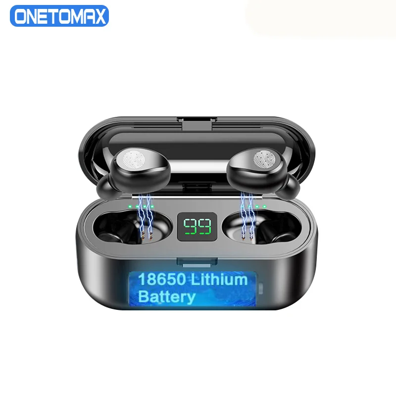 

TWS-наушники с поддержкой Bluetooth 5,0 и зарядным футляром на 2000 мА · ч