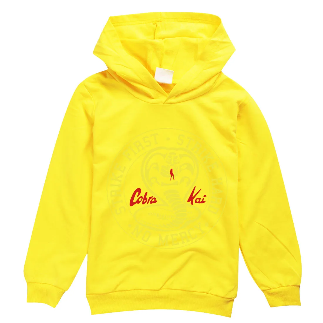 Ropa de primavera para ni&ntilde;os, trajes de CoBRA Kai Cobra Boutique, camiseta para beb&eacute;s, Tops de Cosplay, sudaderas con capucha para ni&ntilde;os adolescentes-3