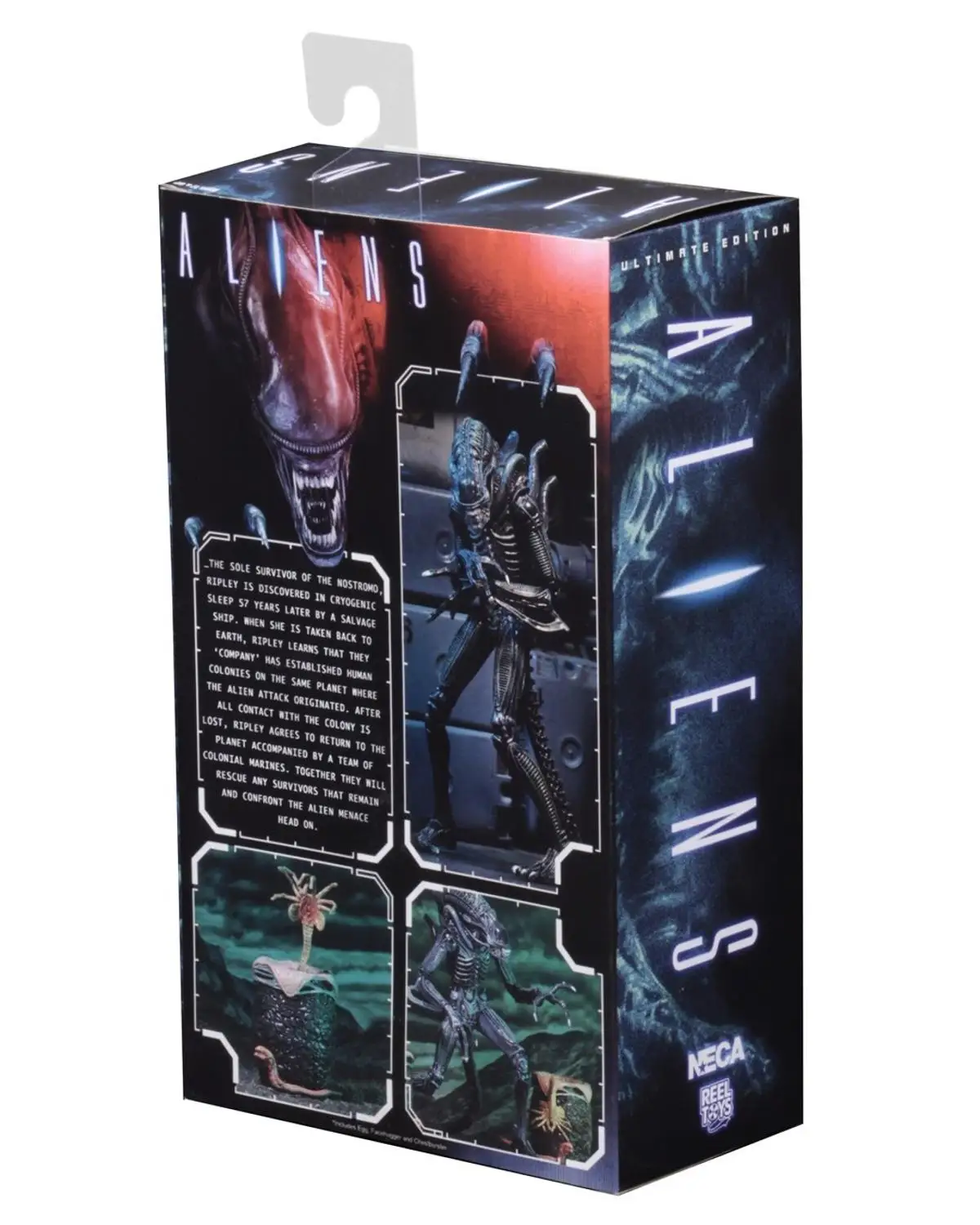 NECA фигурка "чужой" инопланетный воин 1986 Edition Alien + Worm набор яиц для массажа