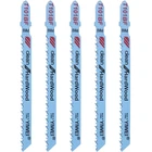 Биметаллические лезвия для лобзика T101BF с Т-образным хвостовиком, 5 шт.