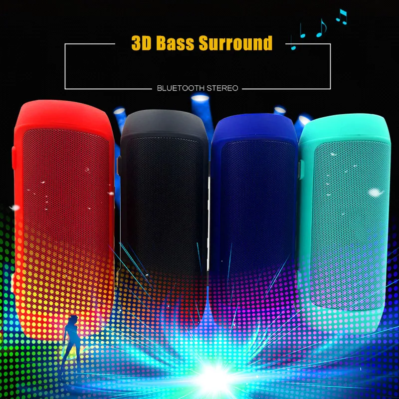 Мини-USB Bluetooth-совместимый динамик беспроводная уличная стерео бас Громкая