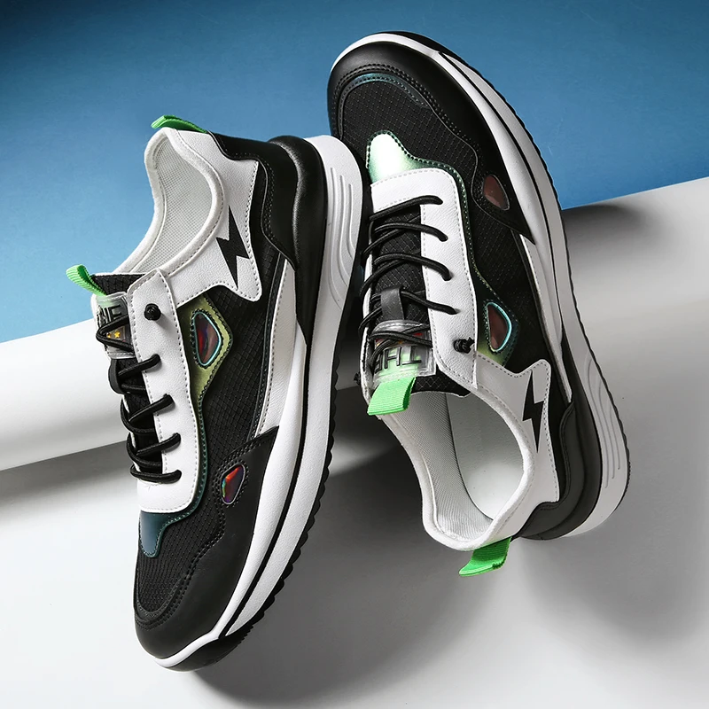 

2021 Summer Men's Casual Shoes Mesh Man Casual Shoes Fashion Lightweight Men Sneakers Hot Sale Men's Leather Casual Shoes 39-44