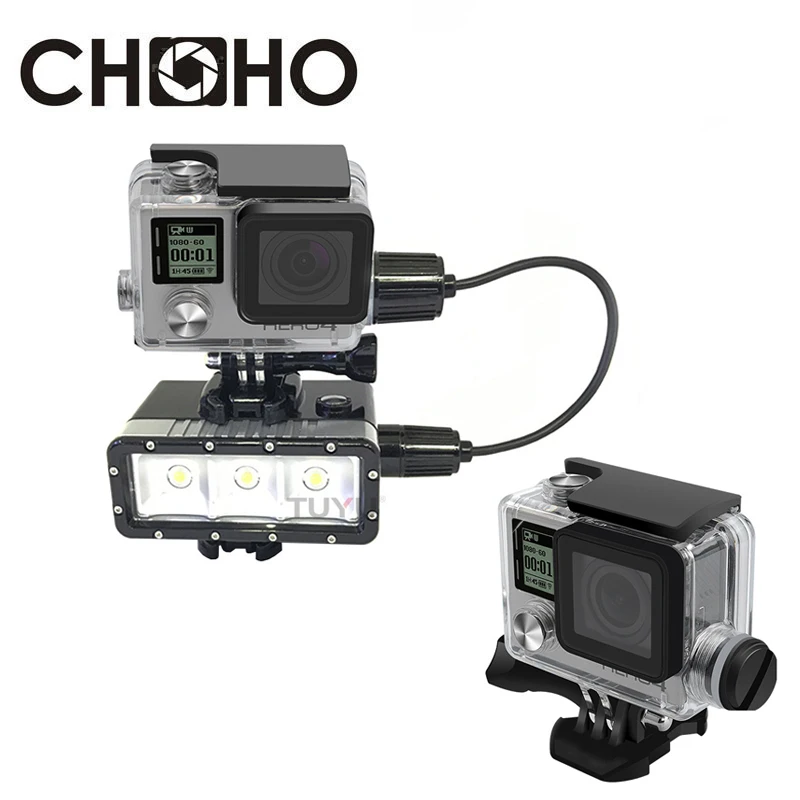 Водонепроницаемый чехол для камеры Go Pro Hero 3 + 4 30 м | Электроника