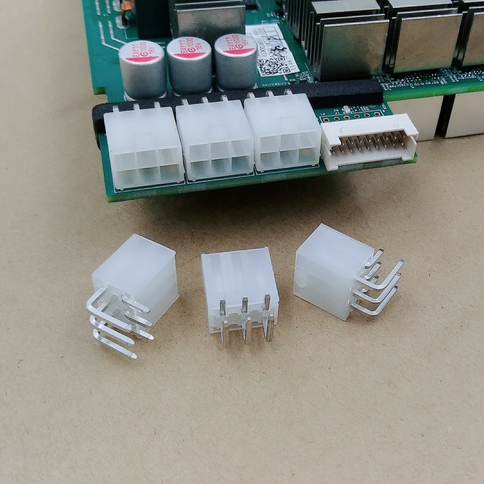 50 шт 6-pin Разъем питания Разъем петлитель для Asic Майнер antminer S9K S9j S9 Z11 Z11e z9mini A9 A3 B7 Z1+ L3 M3 E9i E9.3 E10