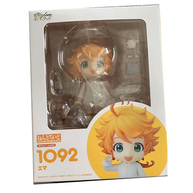 

Figures Anime The Promised Neverland Q posket Emma Action Spotify Premium Manga Decoration Baby Toys For Boys Gift