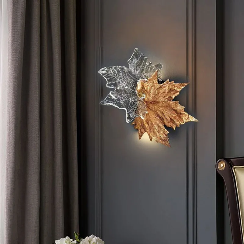 

Creativity Simplicity Crystal Wall Lamp Luxury Nordic Modern Bedroom Reading Light Lamps Energy Saving Luminaria Wall Art EK50WL