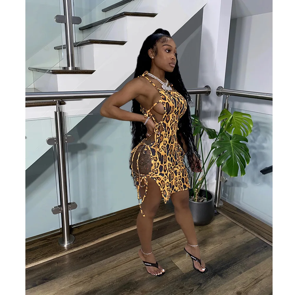 VAZN 2020 Ранняя осень пикантные женские туфли с леопардовым принтом длина до пола