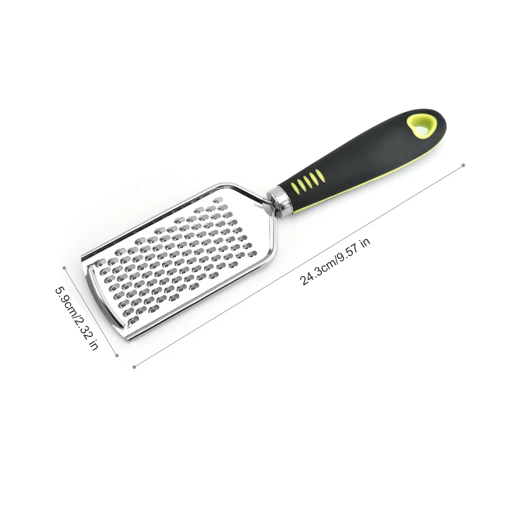 

3pcs Multifunctional Rectangle Stainless Steel Mill Cheese Grater Tools Chocolate Lemon Zester Fruit Peeler Kitchen Gadgets