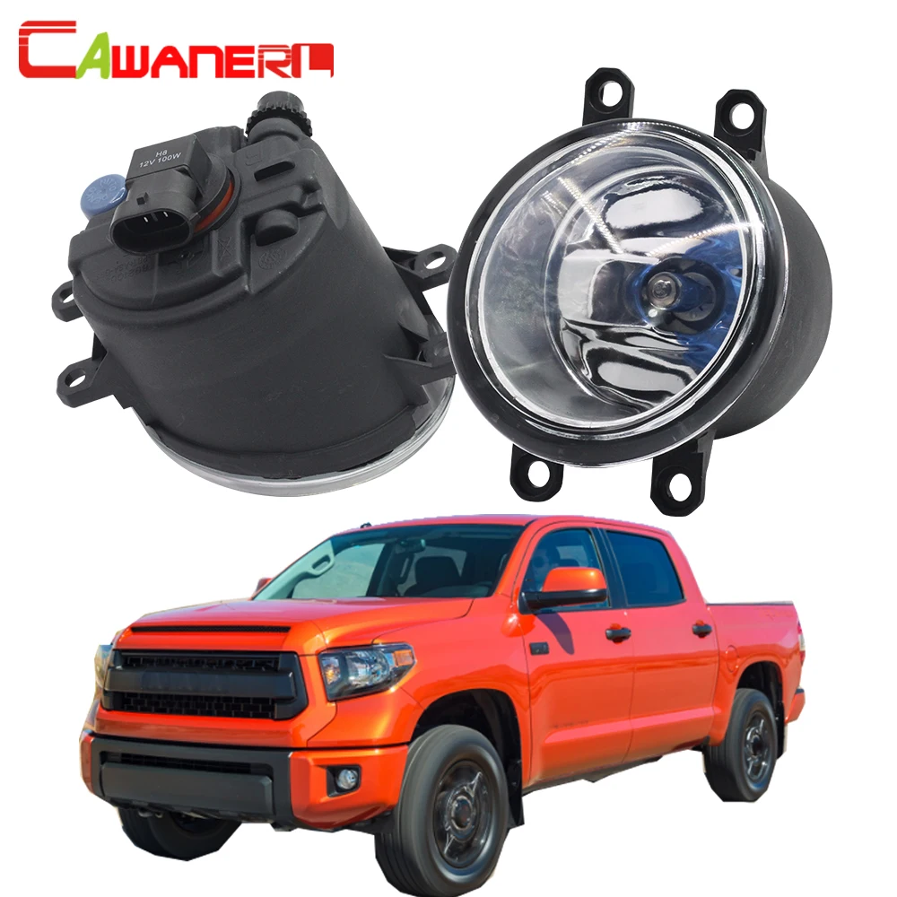 Cawanerl для 2014 2016 Toyota Tundra 100 Вт Автомобильные Галогенные Противотуманные светильник