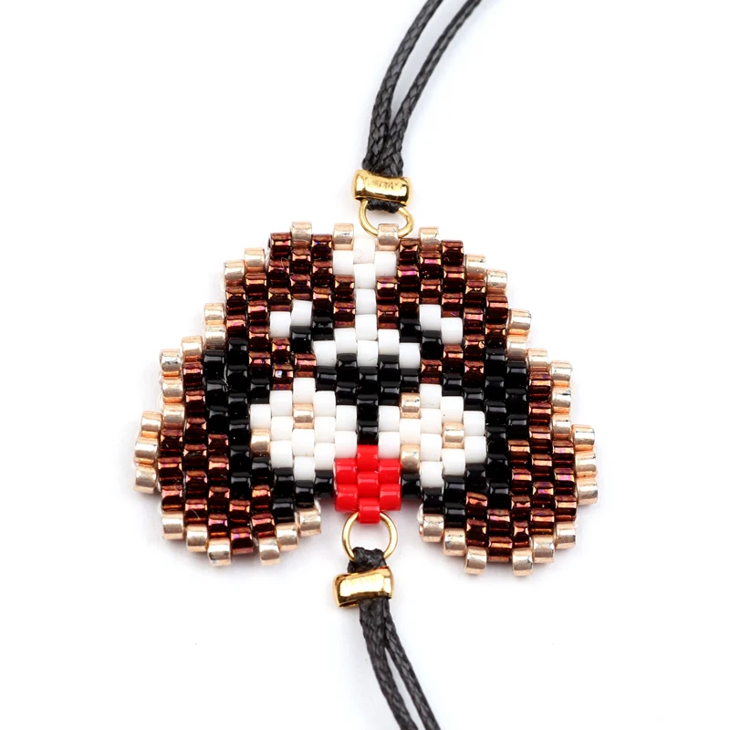 FAIRYWOO браслеты Собака ручной работы из бисера женские ювелирные изделия Ins