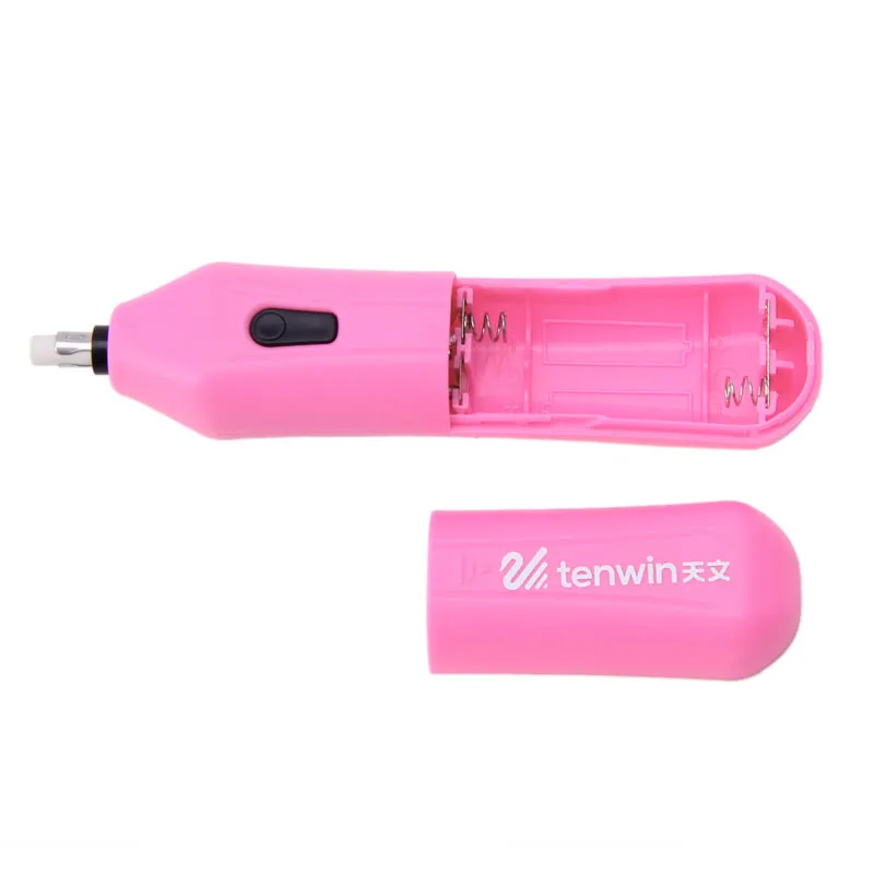 

Handy Electric Eraser Kit Battery Operated Automatic For Pencil With 10 Refills