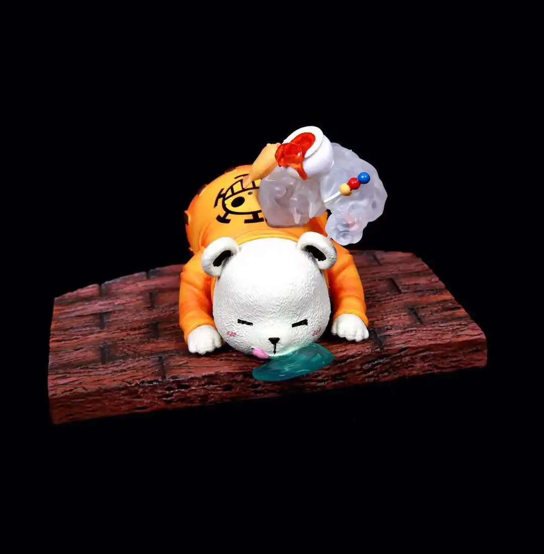 

Милый аниме One Piece Bepo Super Sleeping Ver. ПВХ фигурка Коллекционная модель детские игрушки кукла 14 см
