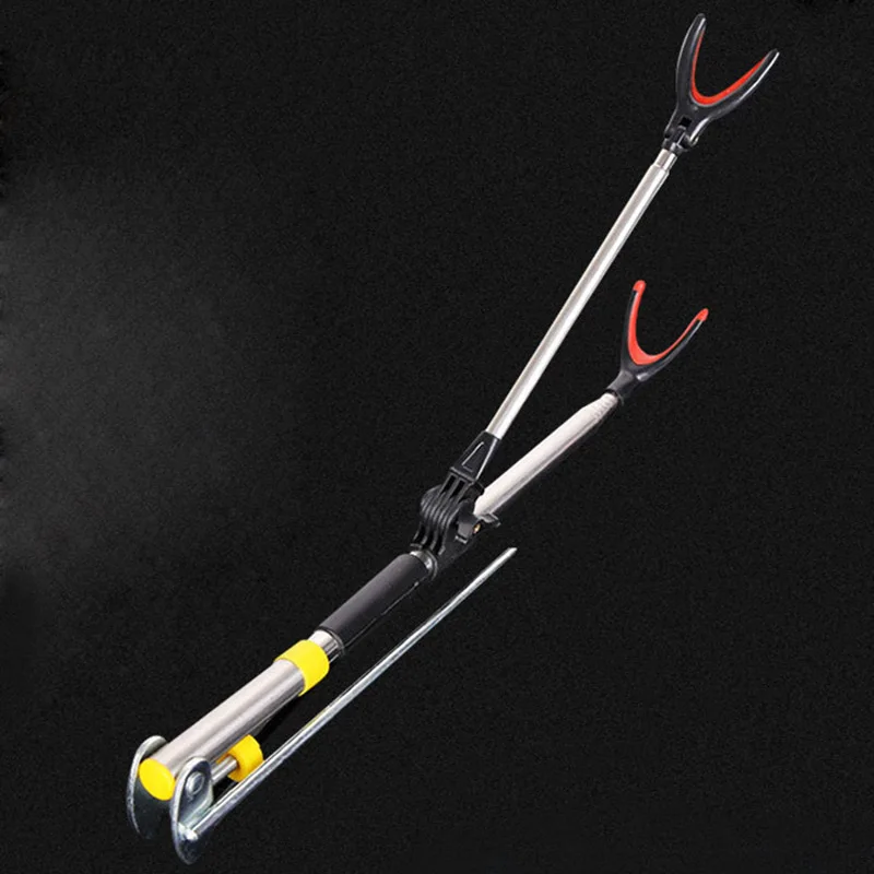 Новый держатель для удочки Регулируемая Гибкая противоскользящая нержавеющая