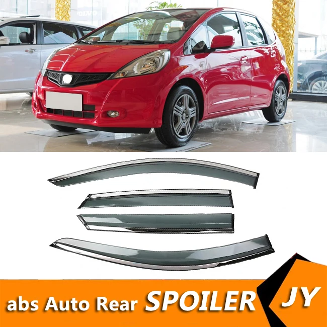

For Honda Fit 2011 Window Visor Vent Shades Sun Rain Deflector Guard For Honda Fit Auto Accessories 4PCS/SET