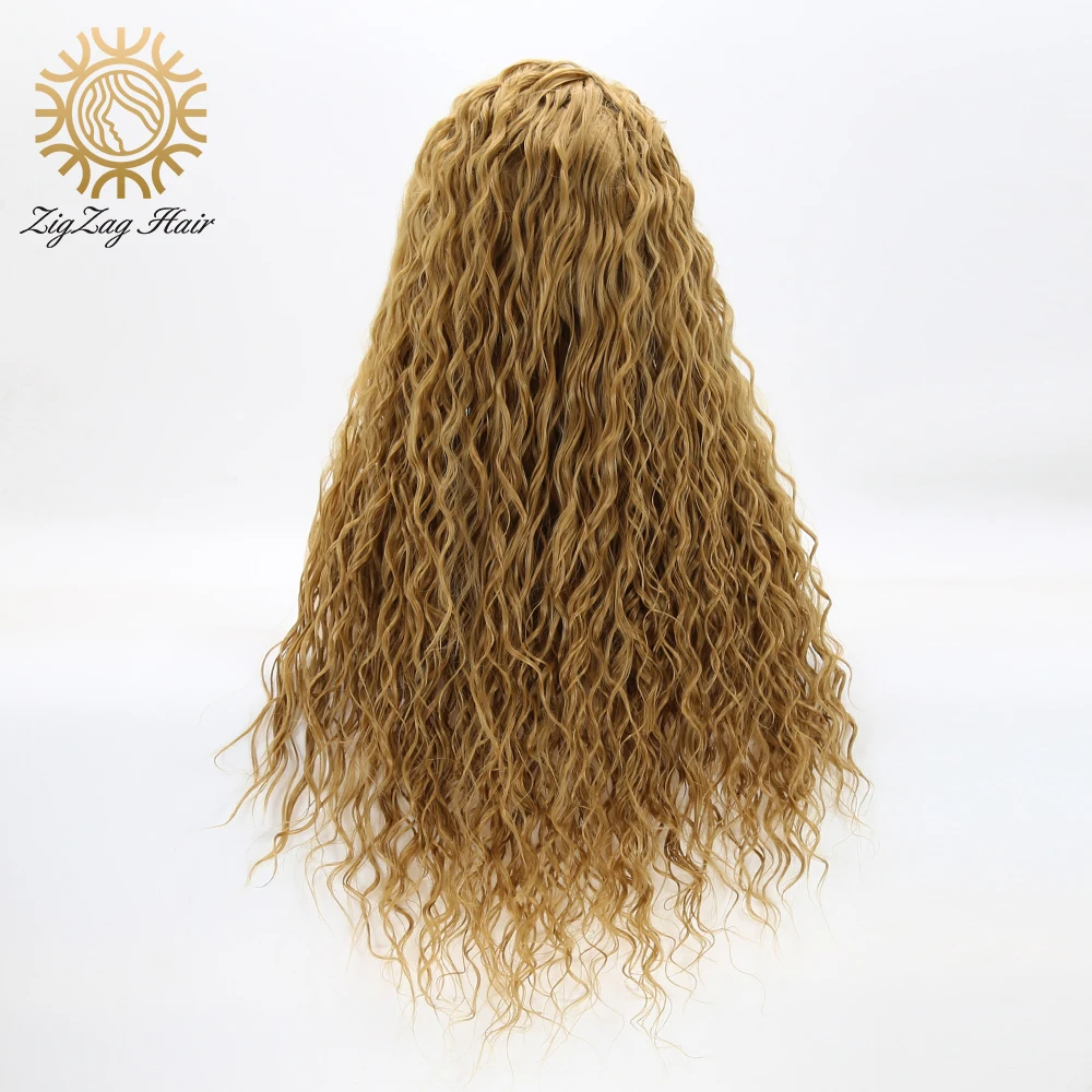 Парики BTWTRY блонд-коричневый синтетические на сетке спереди натуральные