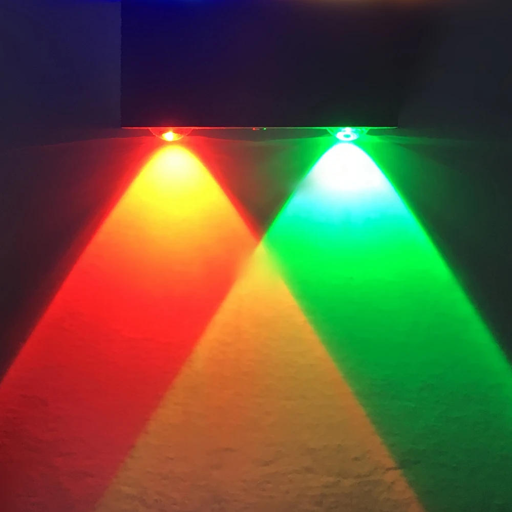Светодиодный настенный светильник 2 Вт 3 бра крыльцо пятно лампы для Спальня