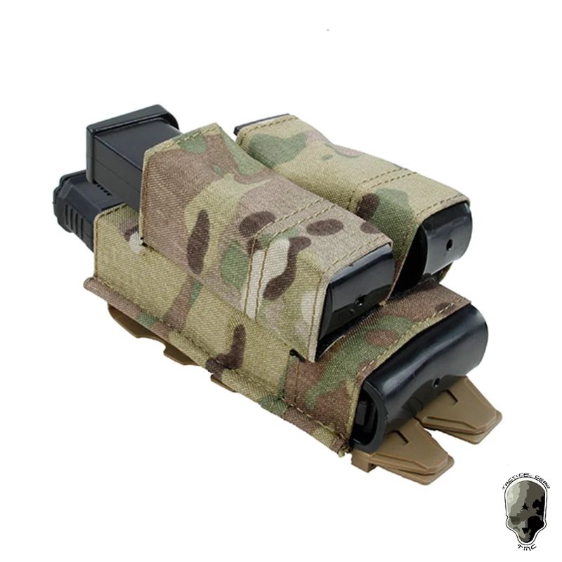 TMC Tactical 5 56 Tall PWI Набор сумок для журналов двойной 9 мм Mag Carrier Multicam 3093 | Спорт и