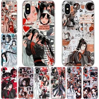 anime mo dao zu shi mdzs cover phone case for apple iphone 13 pro max 12 mini 11 x xs xr 8 7 6 6s plus se 2020 5 5s cover shell