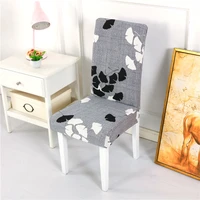 chair cover spandex stretch slipcovers 1246 pcs solid color chair covers for kitchen dining chair cloth decoration slipcover