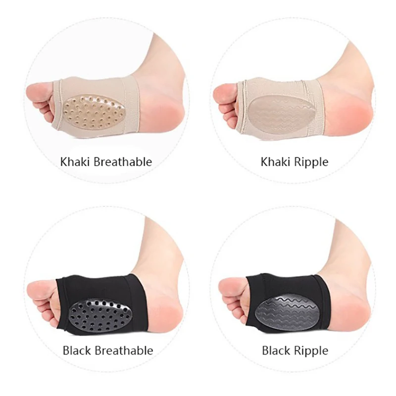 

1Pair Arch Support Sleeve Plantar Fasciitis Heel Spurs Foot Care Flat Feet Sleeve Socks Cushions Orthotic Insoles Pads Foot Care