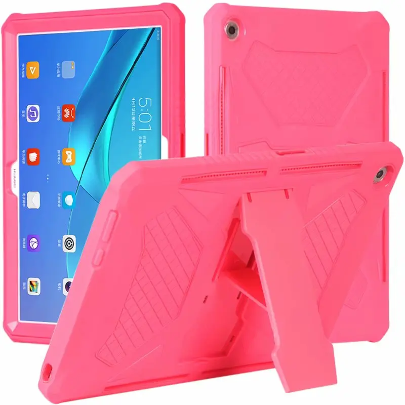 All Pink Сверхпрочный защитный чехол для huawei MediaPad M5 Pro чехол s из поликарбоната и силикона с откидной крышкой для huawei MediaPad M5 Pro 10,8 CRM-AL09 CRM-W09 CRM-AL19 - Цвет: All Pink
