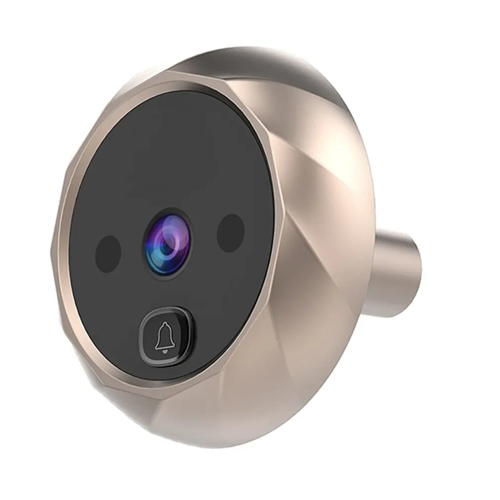 Цифровой дверной звонок с цветным ЖК экраном 2 8 дюйма 90 градусов электронный