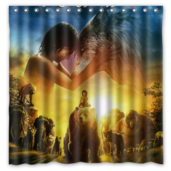 Экологичная Водонепроницаемая занавеска для ванны с защитой от плесени 12