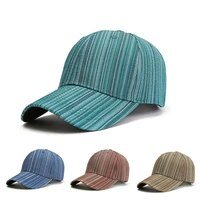 new spring baseball cap women stripe tie dye cotton caps outdoor sport men trucker hat snapback hip hop hats gorras hombre cp114