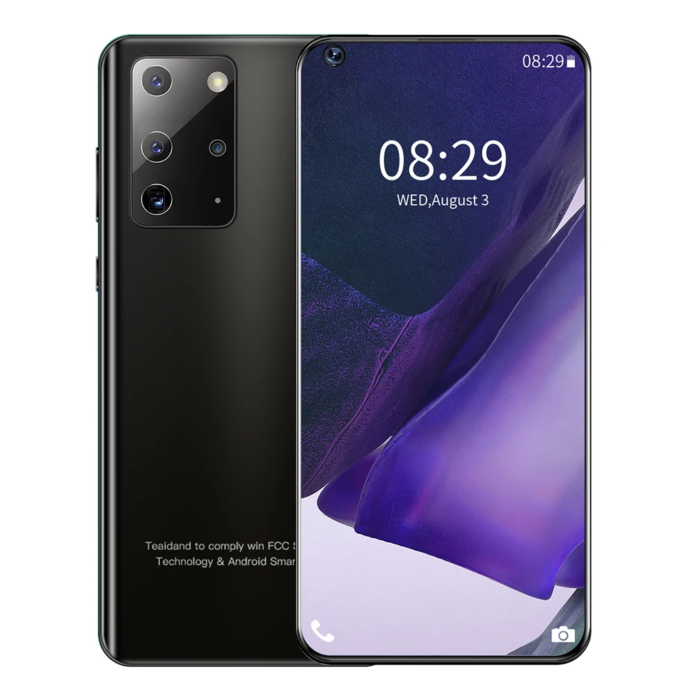 

2020 Note20 5000mAh 7.2 Inch Global Version HD Snapdragon855 8 256g Dual Card Dual Standby Fingerprint Face Unlock 100%Original