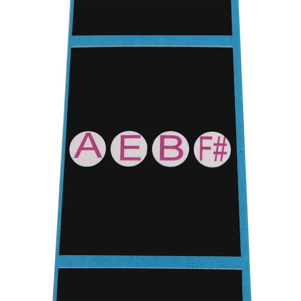 Новинка 2 шт. 4/4 весы скрипка гриф руководство по пальцу этикетки наклейки