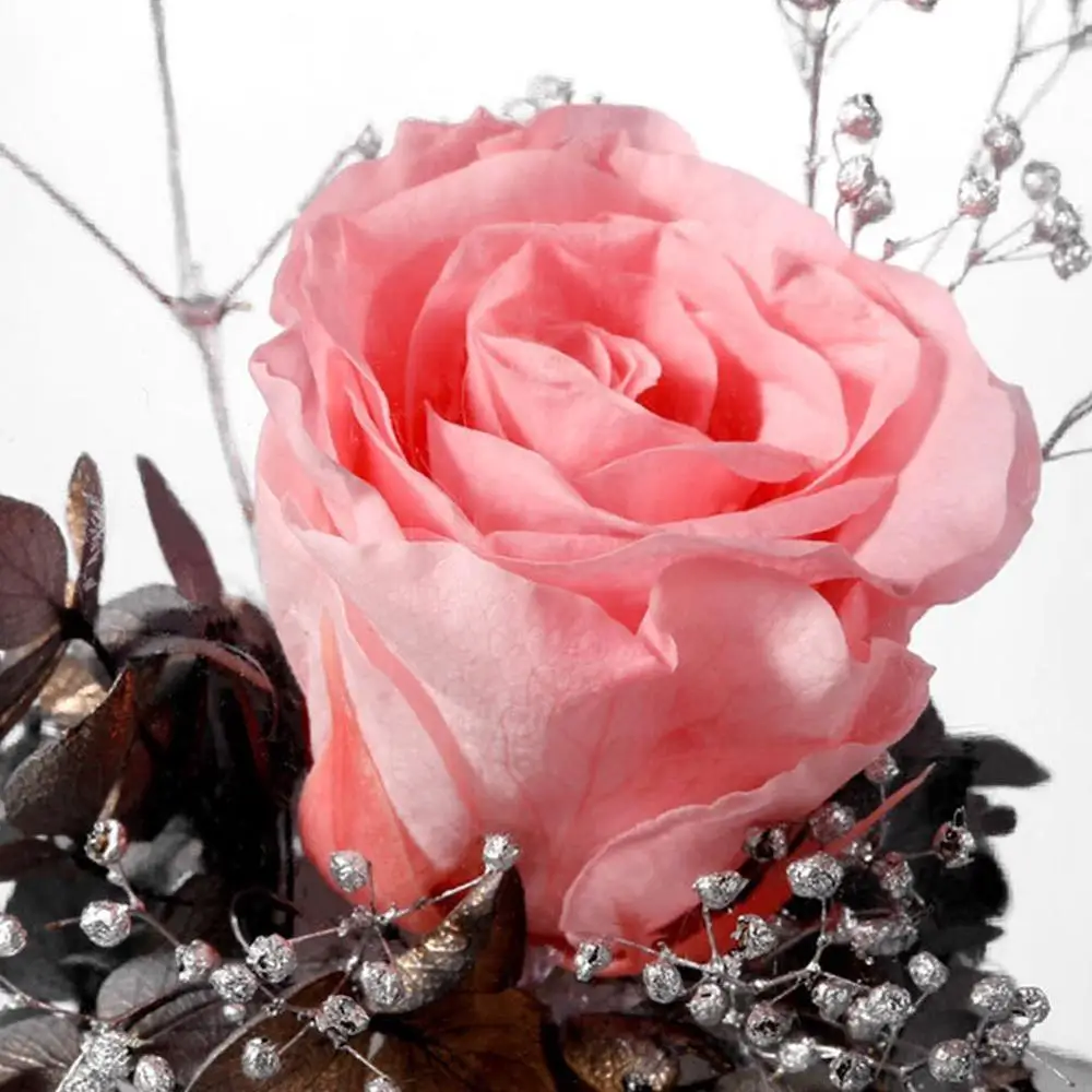 

Valentine's Day fragrance lamp LED Night Light Everlasting flower Creative essential Oil Aromatherapy Machine Romantic