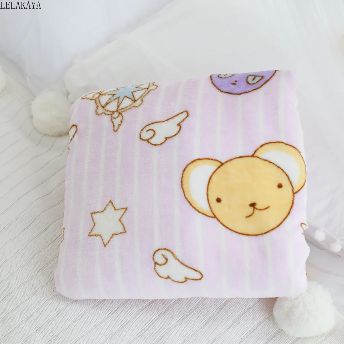Плюшевые Одеяло мультфильм Card Captor Sakura Творческий Kero зимние сохраняющие тепло