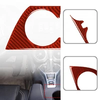 stable excellent red stable drink cup holder panel sticker cover carbon fiber cup holder panel cover perfect match