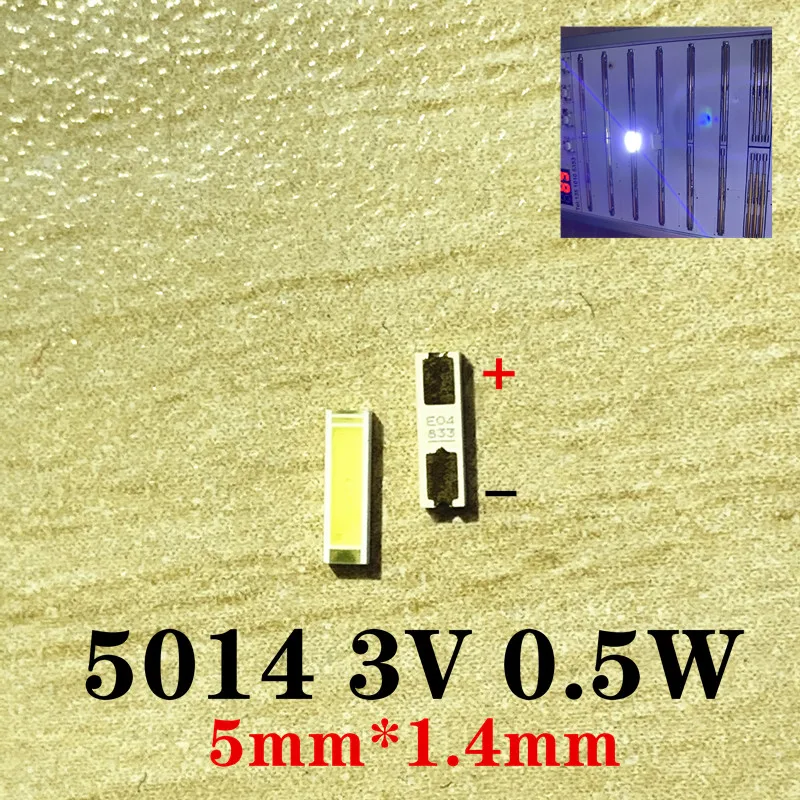 В переменного тока 50 100 шт. светодиодный шарик холодный белый 3014 4014 5014 JUFEI UNI Сеул LG