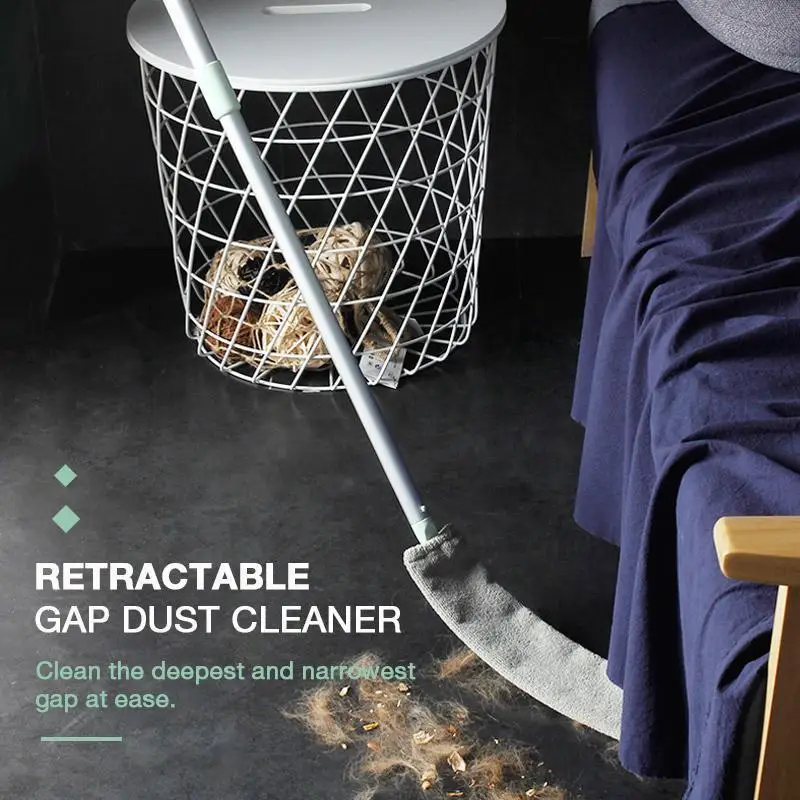 

1pc Retractable Gap Dust Cleaning Artifact Tool Household for Floors Showers Tiles Retractable Gap Dust Cleaner Accessories