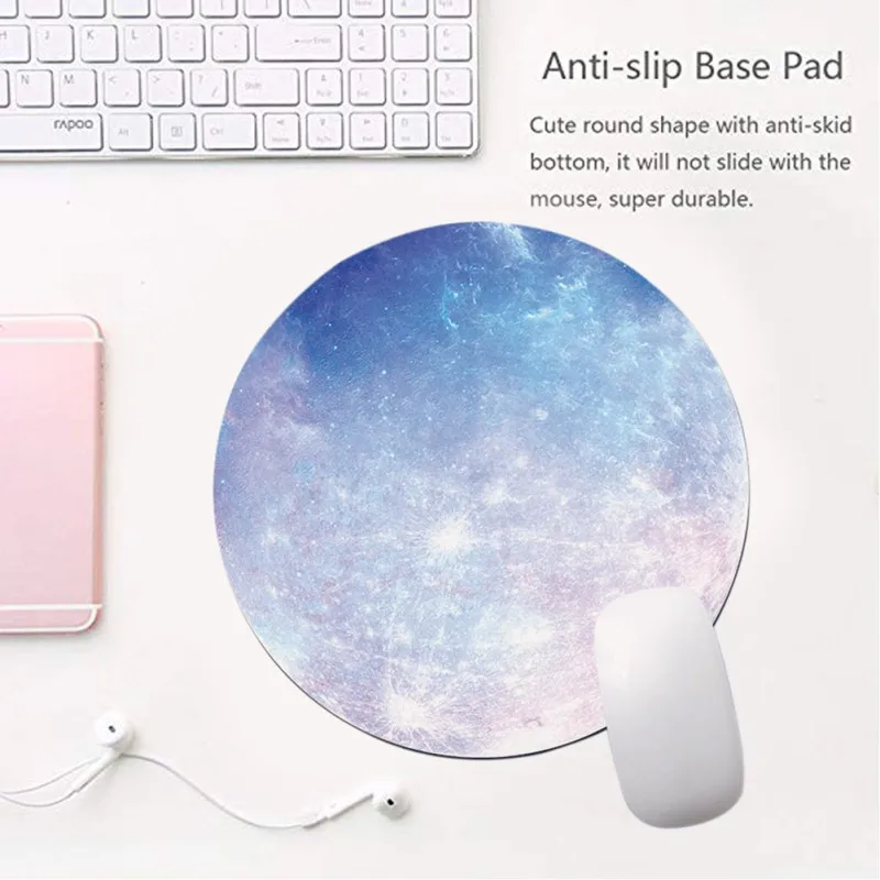 3D эргономичный гелевый коврик для мыши с рисунком аниме фламинго мягкий