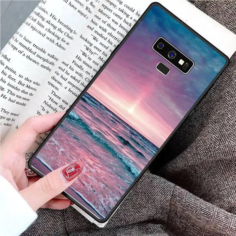 

Beach Summer Sea beautiful Phone Case For Samsung Galaxy S8 S9 S10 Plus S10E Note 3 4 5 6 7 8 9 10 Pro Lite cover