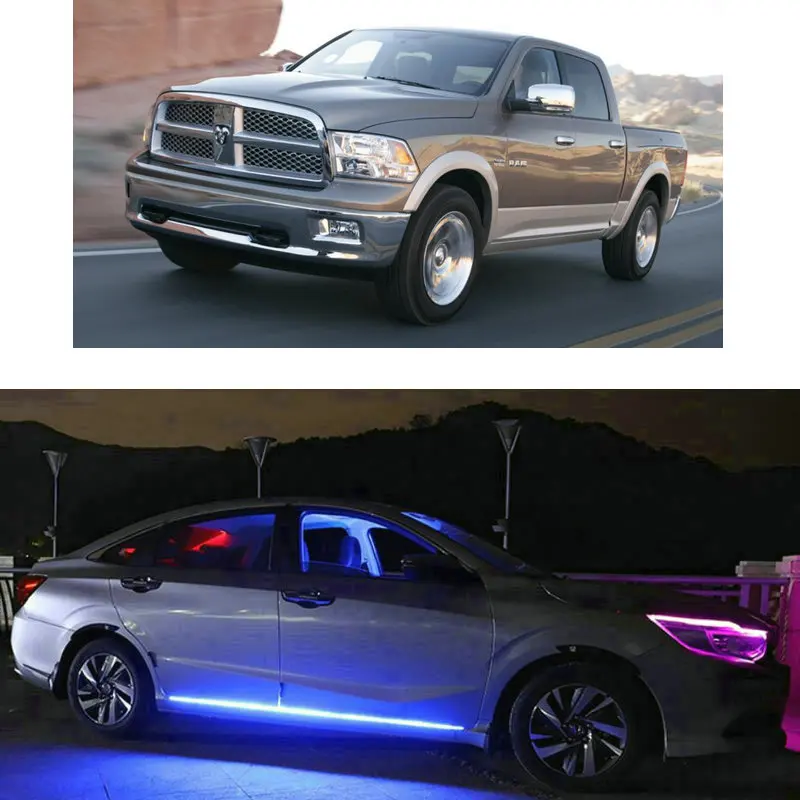

Remote Car Door Decorative Mood Lighting For Dodge colt dakota intrepid magnum neon nitro ram1500 2500 3500 sprinter srt stratus