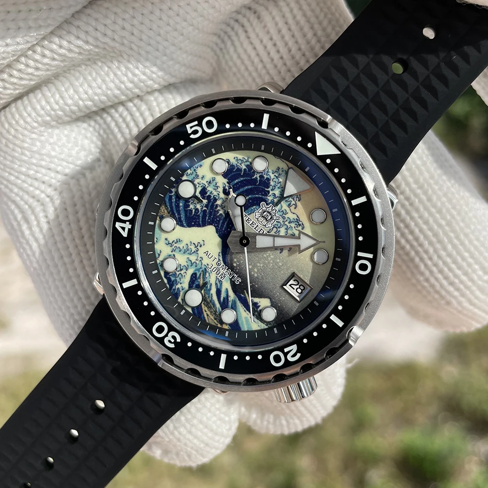 

Часы STEELDIVE SD1975J мужские водонепроницаемые, автоматические, 300 м